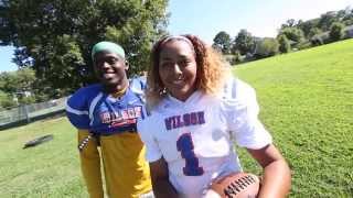 Cynthia Brown Talks About Her Touchdown Pass