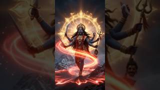 माँ काली का महातांडव 🔥🌺 | Kali Mata Powerful Tandav | Jai Maa Kali #shorts