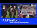 Manchester United observe moment of silence at Old Trafford for Sir Bobby Charlton ❤