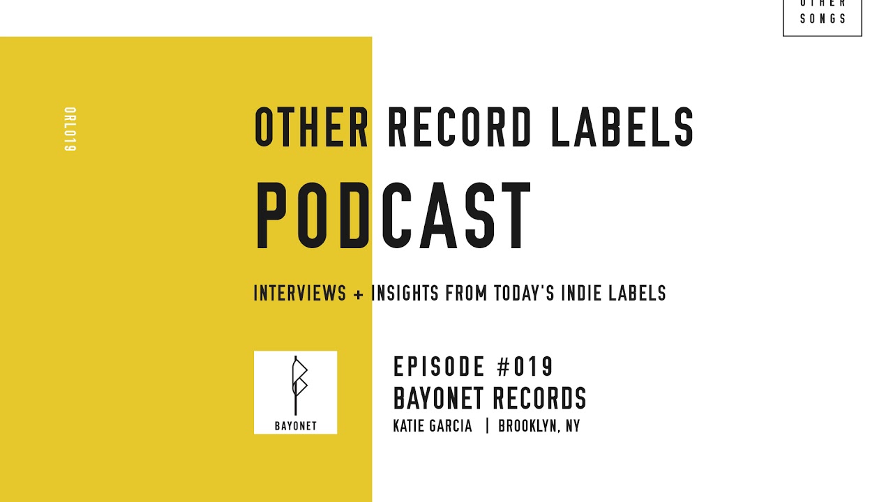 Other Record Labels Podcast - #019 - Bayonet Records (Beach Fossils, Kevin  Krauter, Frankie Cosmos)