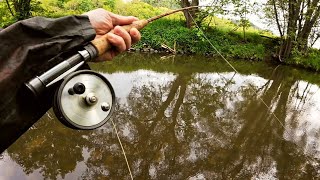 POSSIBLE? Dry fly fishing for Brown Trout in LOW VISIBILITY MURKY WATER by The Creative Angler 333 views 10 days ago 10 minutes, 12 seconds