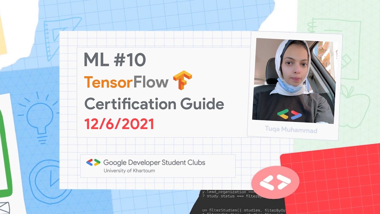 ML10 TensorFlow Certification Guide and Experience YouTube