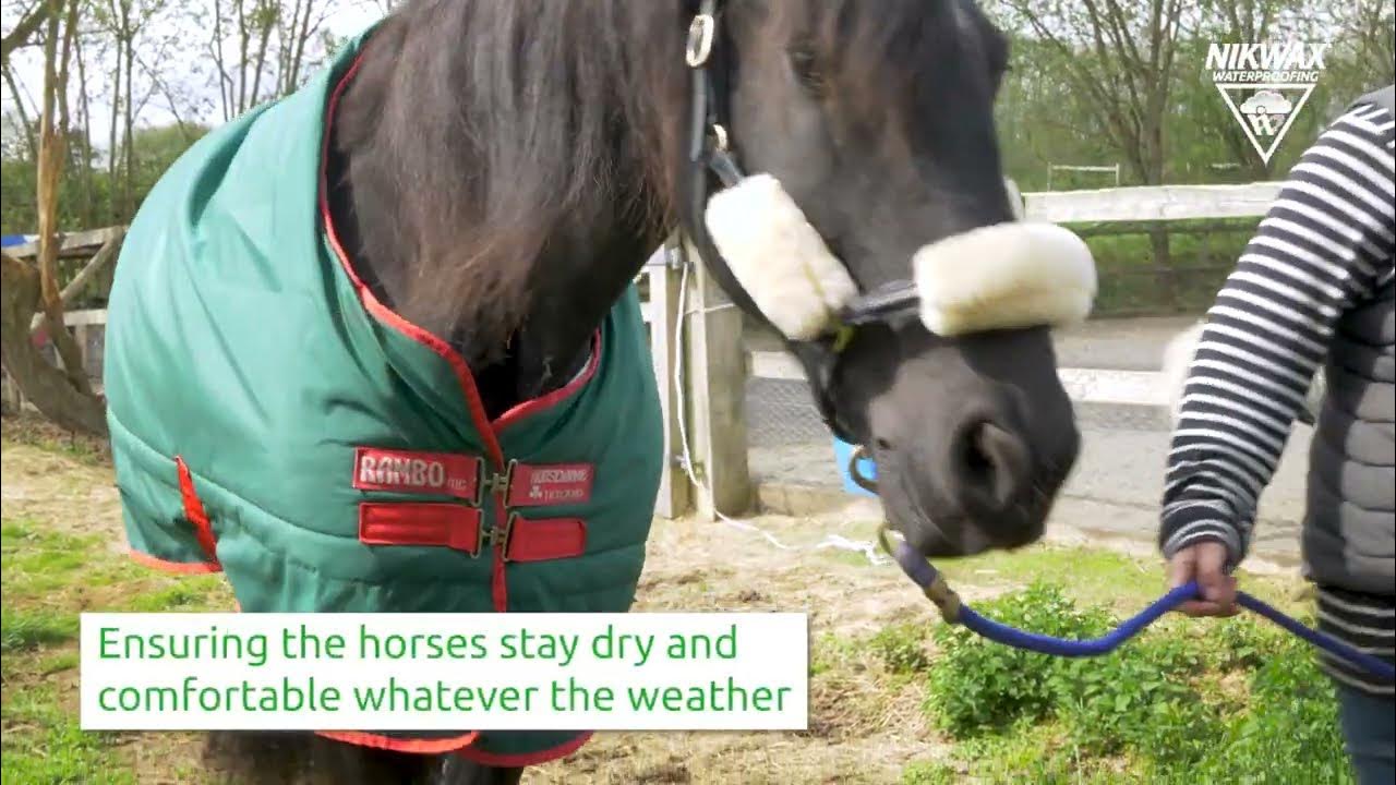 EN How to clean and waterproof horse rugs and coats with Nikwax Rug