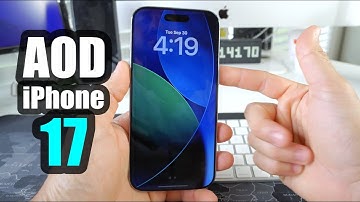 How To ENABLE/DISABLE Always On Display iPhone 17