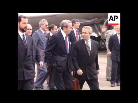Israel/Syria - Christopher Meets Rabin & Assad - YouTube