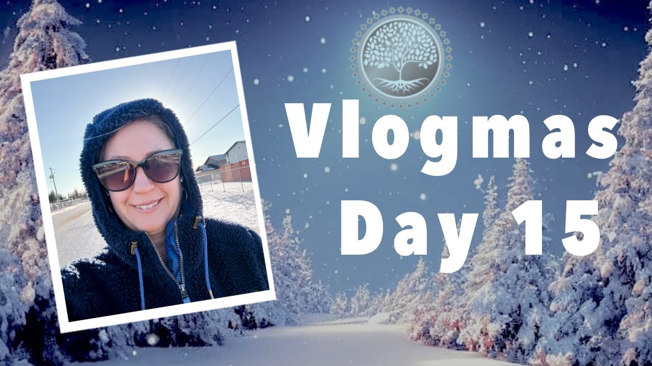 Vlogmas Day 15- A Windy Walk, A Decorated tree and A Great New Podcast! 