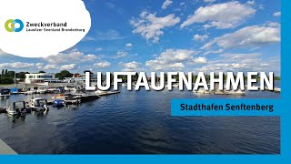 Luftaufnahmen Stadthafen Senftenberg