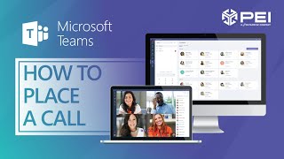 Watch pei's microsoft teams tutorial on how to place a call in using
the calls tab, command bar, chat and more. pei is gold ...