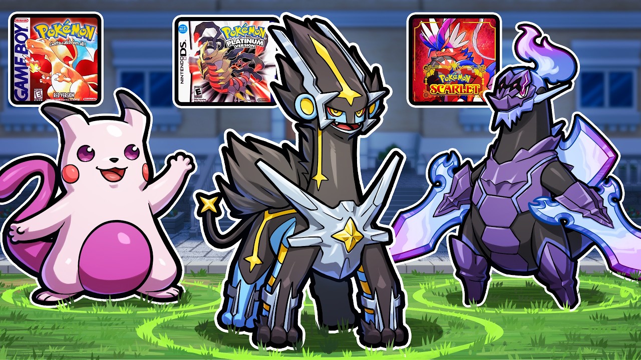 Choose Your Pokemon From Every Game, Then Fuse Them Together!