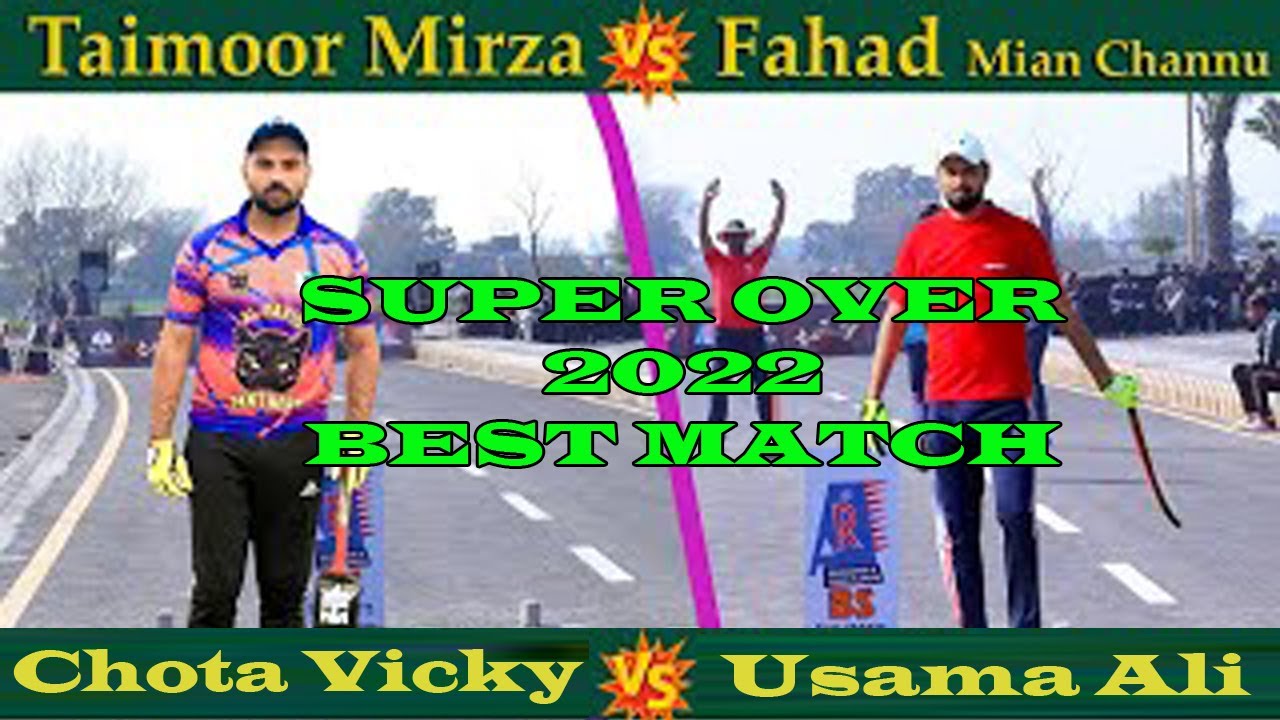 Taimoor Mirza | Chota Vicky VS Fahad Mian Chunu | Usama Ali Sialkot ...