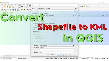 Data Export 01: Export Shapefile to KML in QGIS