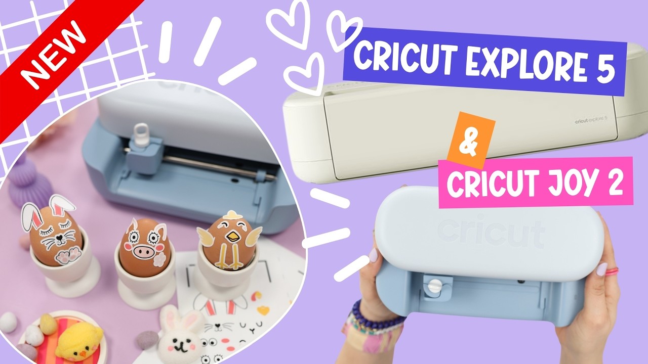 Cricut Neuheiten: Der Cricut Joy 2 & Cricut Explore 5!