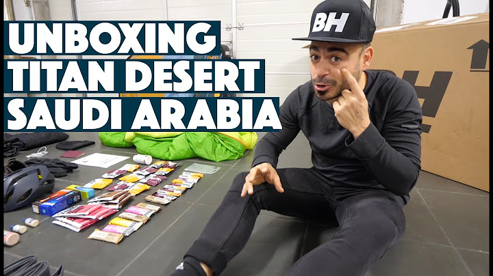 UNBOXING TITAN DESERT SAUDI ARABIA | Qué lleva en la maleta Valentí Sanjuan
