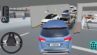 NEW KIA CARNIVAL IN UNDERGROUND TUNNEL FOR PARKING - 3d DRIVING ANDROID GAMEPLAY VIDEO|| CAR GAME