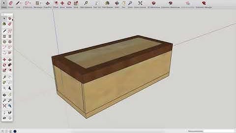 Storage Box - Sketchup