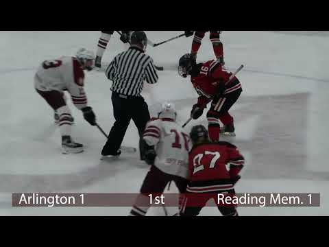 Arlington High School Boys' Hockey vs Reading Memorial | January 15, 2021 1