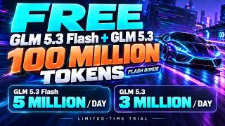 100M FREE Tokens: FREE GLM 5.3 Flash and GLM 5.3 screenshot 4