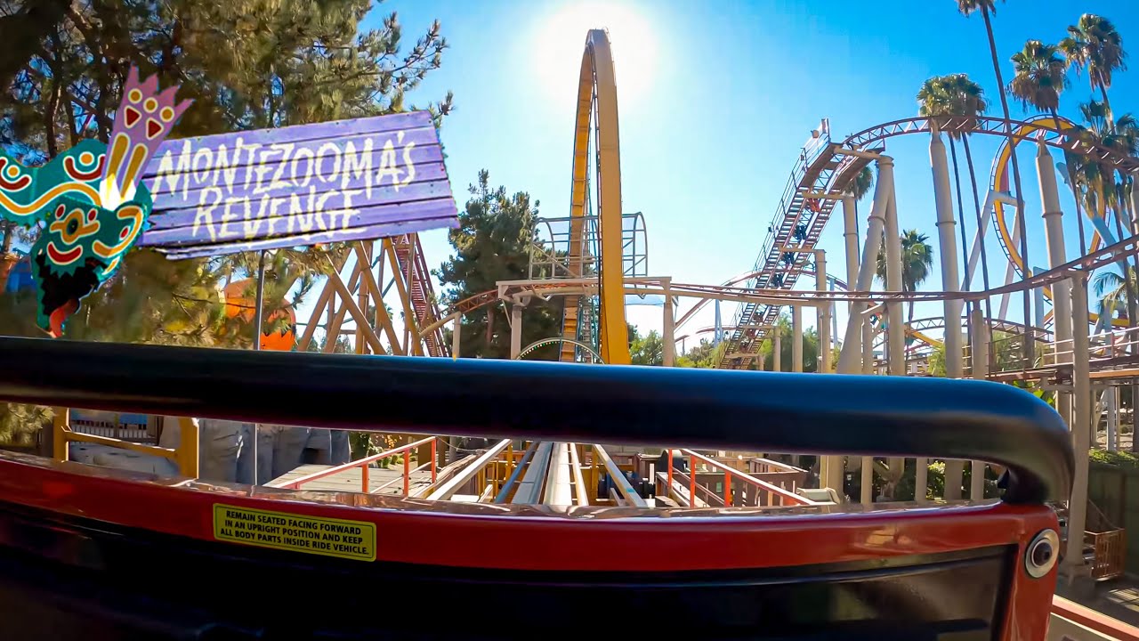 [4K] Montazoomas Revenge at Knott's Berry Farm - YouTube