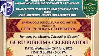 Gurupurnima Celebration at SMT MMK COLLEGE, BANDRA WEST 29/7/26, GURU Purnima at MMK COLLEGE  screenshot 1