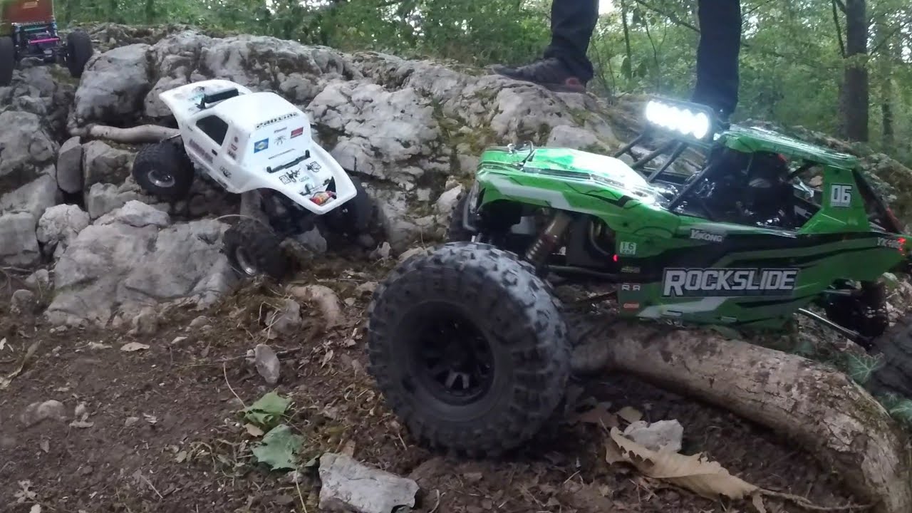 SCALE crawler 1/6 YIKONG YK4061 Big 4WD RC Crawler avec 60KG - YouTube