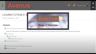 LearnIT2teach Stage 3 Overview