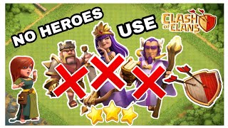 CLASH OF CLANS | HOW TO WIN 43% IN MULTIPLAYER BATTLES WITHOUT USING HEROES screenshot 5
