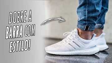 Como dobrar a barra da calça jeans?