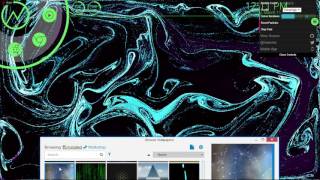 Rainmeter + NXT + Wallpaper Engine