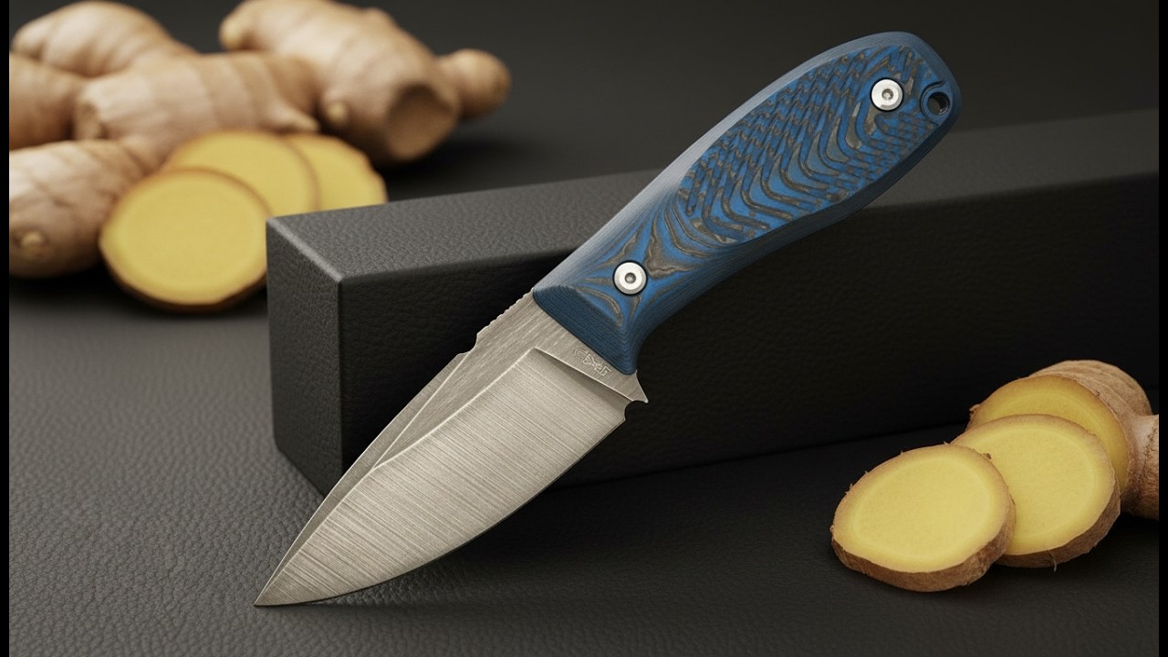 Имбирь бодрит сильнее, чем кофе! Обзор ножа от Бурлакс