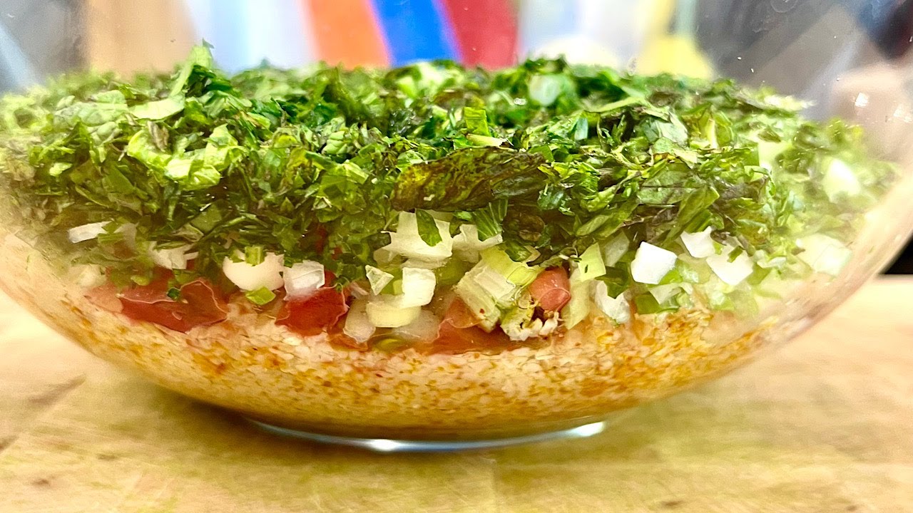 Le  taboulé de ma grand-mère Arménienne