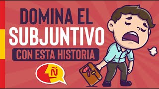 Thumbnail image for 🧔 Practica y domina el subjuntivo en español con historias | Stories to learn Spanish