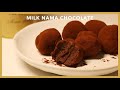 材料２つ！生クリームなし牛乳生チョコの作り方/バレンタイン/nama chocolate Recipe/TAROROOM