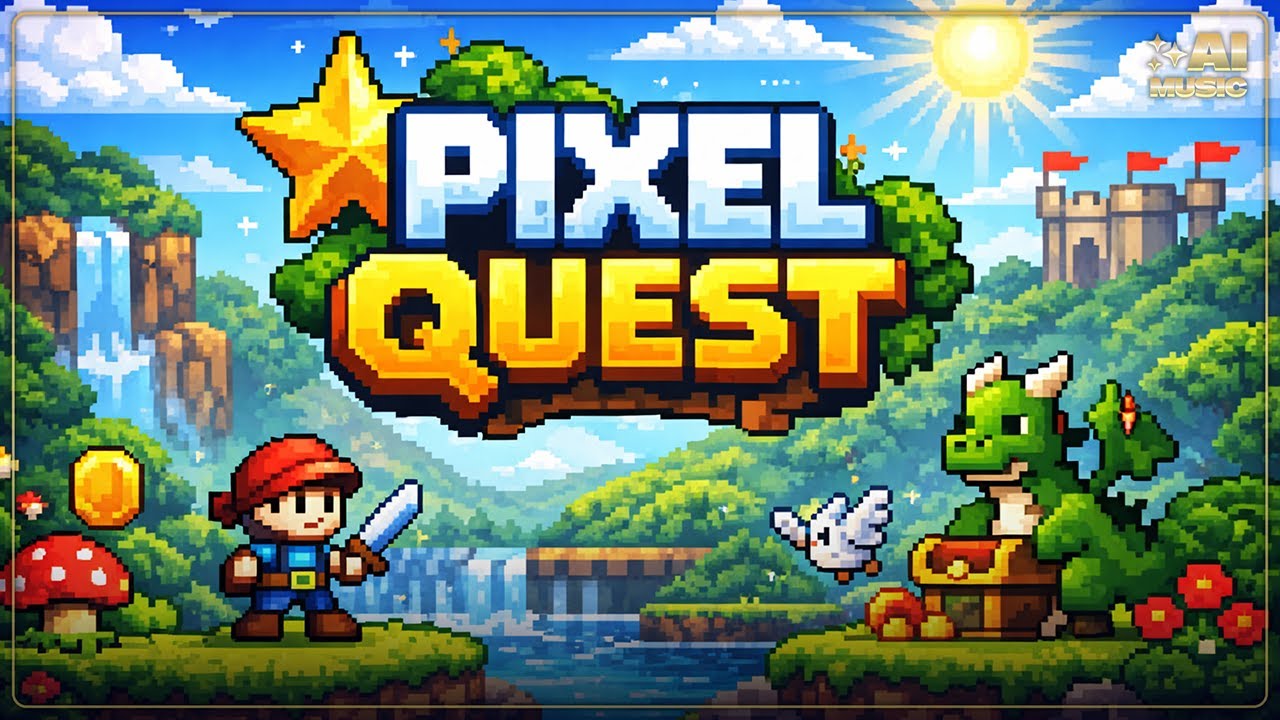 Pixel Quest | Retro Synth BGM