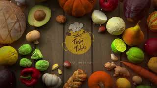 Tasty Table Logo Herukas Tech Video Editing