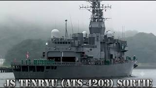 JS Tenryu (ATS-4203) Sortie