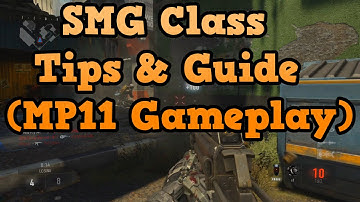 CoD Advanced Warfare: SMG Class Setup Tips MP11 Gameplay
