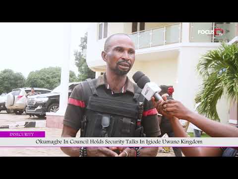 OKUMAGBE IN COUNCIL HOLDS SECURITY MEETING ANNOUNCE DATE FOR UKPE FESTIVAL 2025 