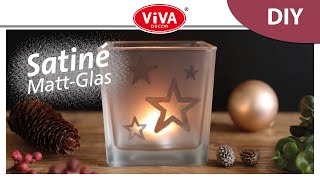 Diy Satiné - Frost Effect Paint Works As Simple As This