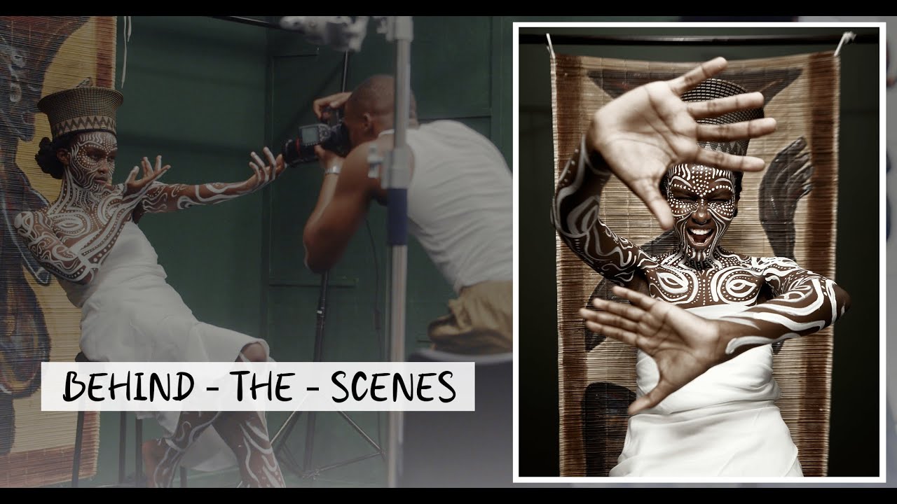 Как мы создали эту фотосессию с боди-артом | Творческое сотрудничество