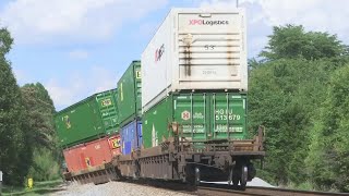 Crews cleanup after train derailment in Pickens County
