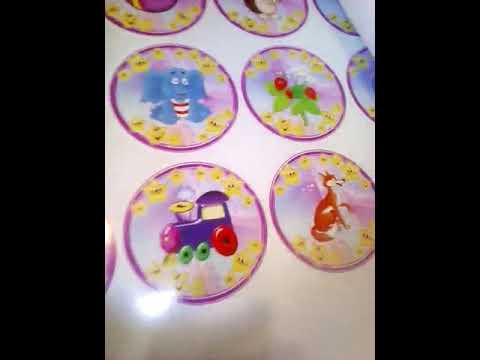 Обзор наклеек на шкафчики в детский сад/школу