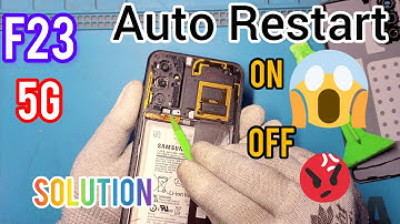 Samsung F23 Auto Restart Problem Solution #mobileengineer