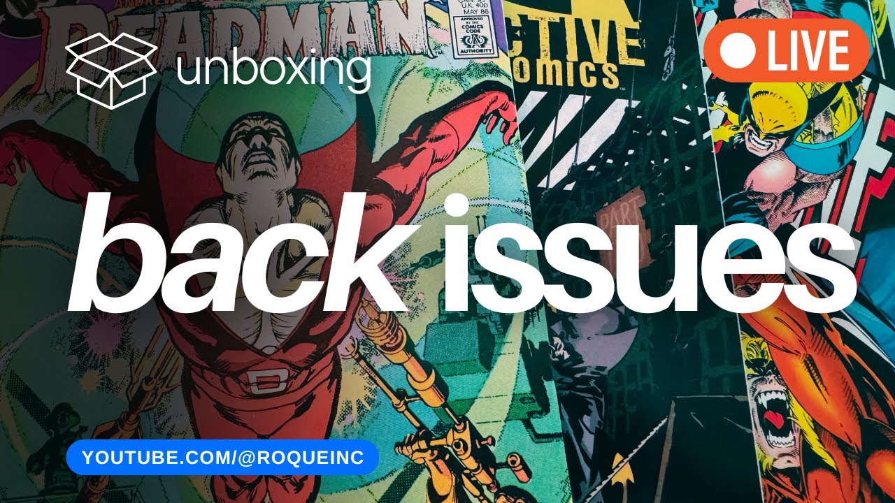 📦 Unboxing | Back issues: DEADMAN! BATMAN! X-FACTOR! AVENGERS & CAPT. AMERICA ROUGH CUT! WOLVERINE!