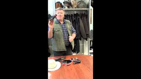 Light Fingers wearing the Conceal Carry 'Kelly' Vest