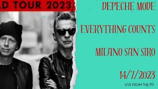 Depeche Mode - Everything Counts - Live @ Milano San Siro - 14/7/2023