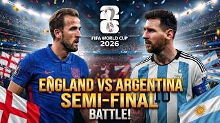 England vs Argentina | World Cup 2026 Semi Final Prediction | Will England Go to the Final? @PressStartPlay-i6r