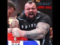 Eddie hall armwrestling training with multiple world champion neil pickup  raw  more