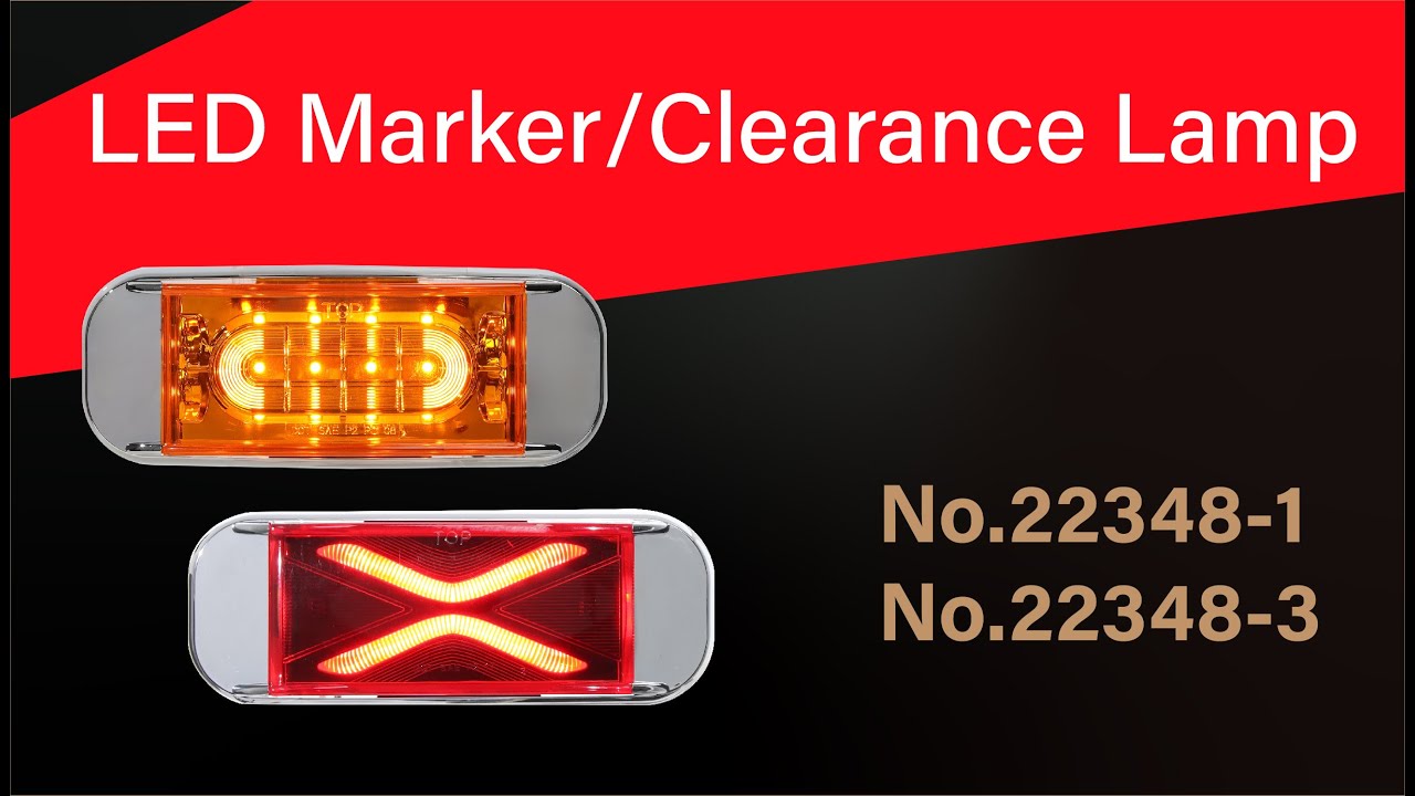 Lucidity LED Marker/Clearance Lamp No. 22348-1 & No. 22348-3 - YouTube