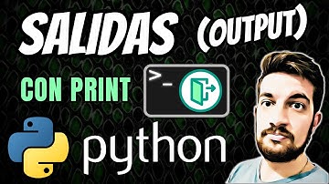 SALIDAS por pantalla (PRINT) en Python 🐍