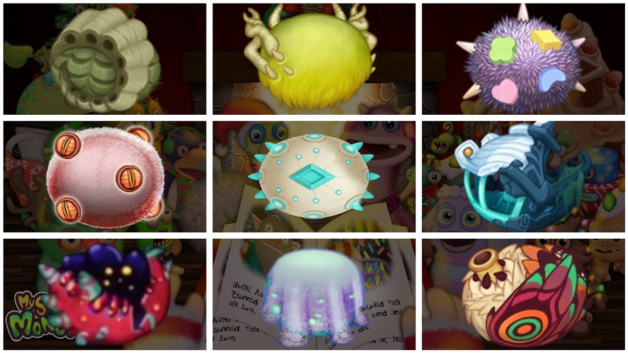 Guess Monsters In MSM by Eggs | My Singing Monsters | NECRULLAN NEPETA, EPIC BLEATNIK | Vol 8